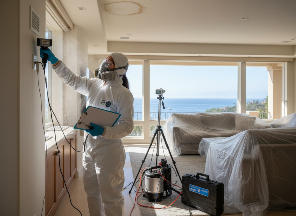 Air quality and mold testing in Corona Del Mar