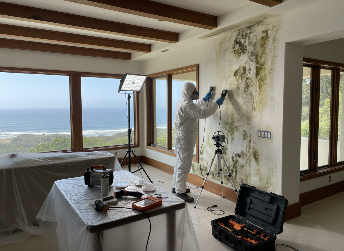 Home mold inspection in Corona Del Mar