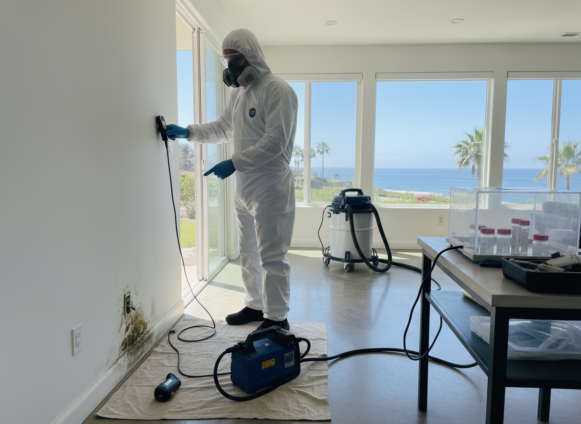 Mold Inspection in Corona Del Mar