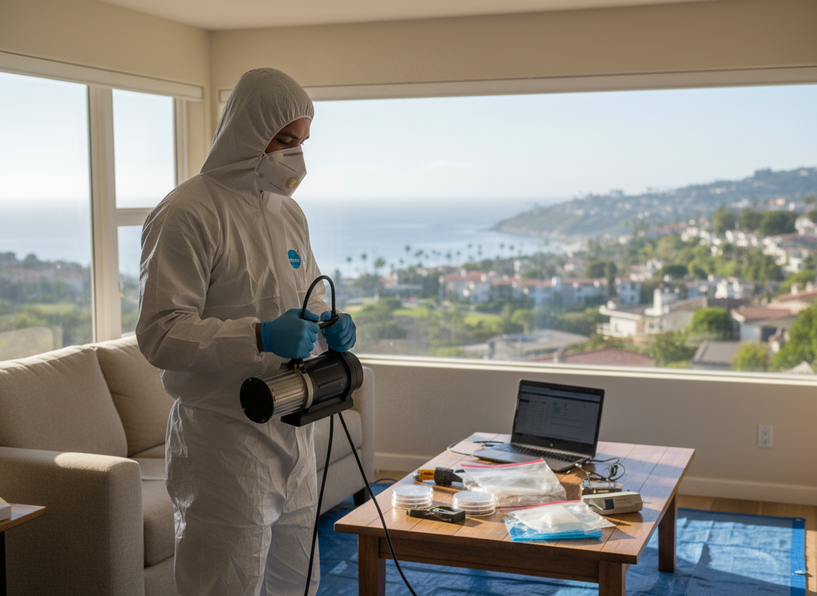 mold spore testing in Corona Del Mar