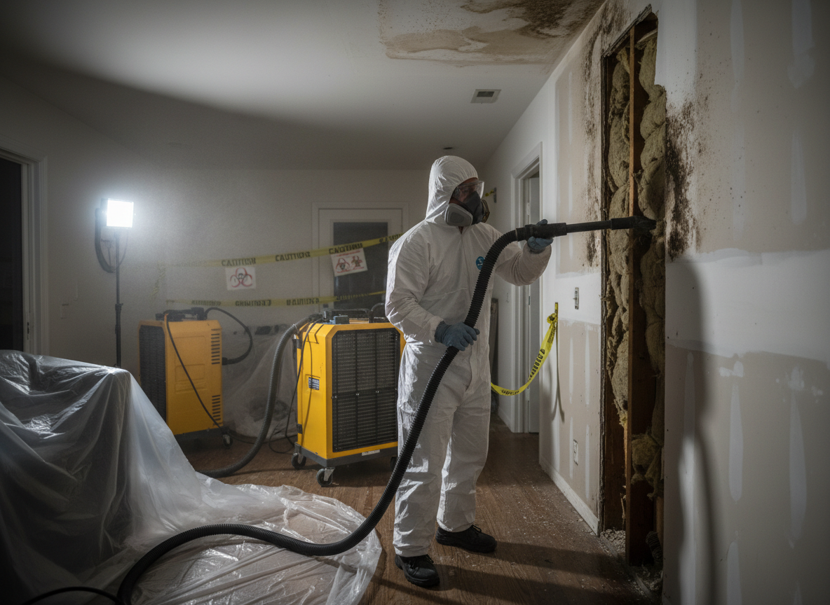 water damage mold remediation in Corona Del Mar